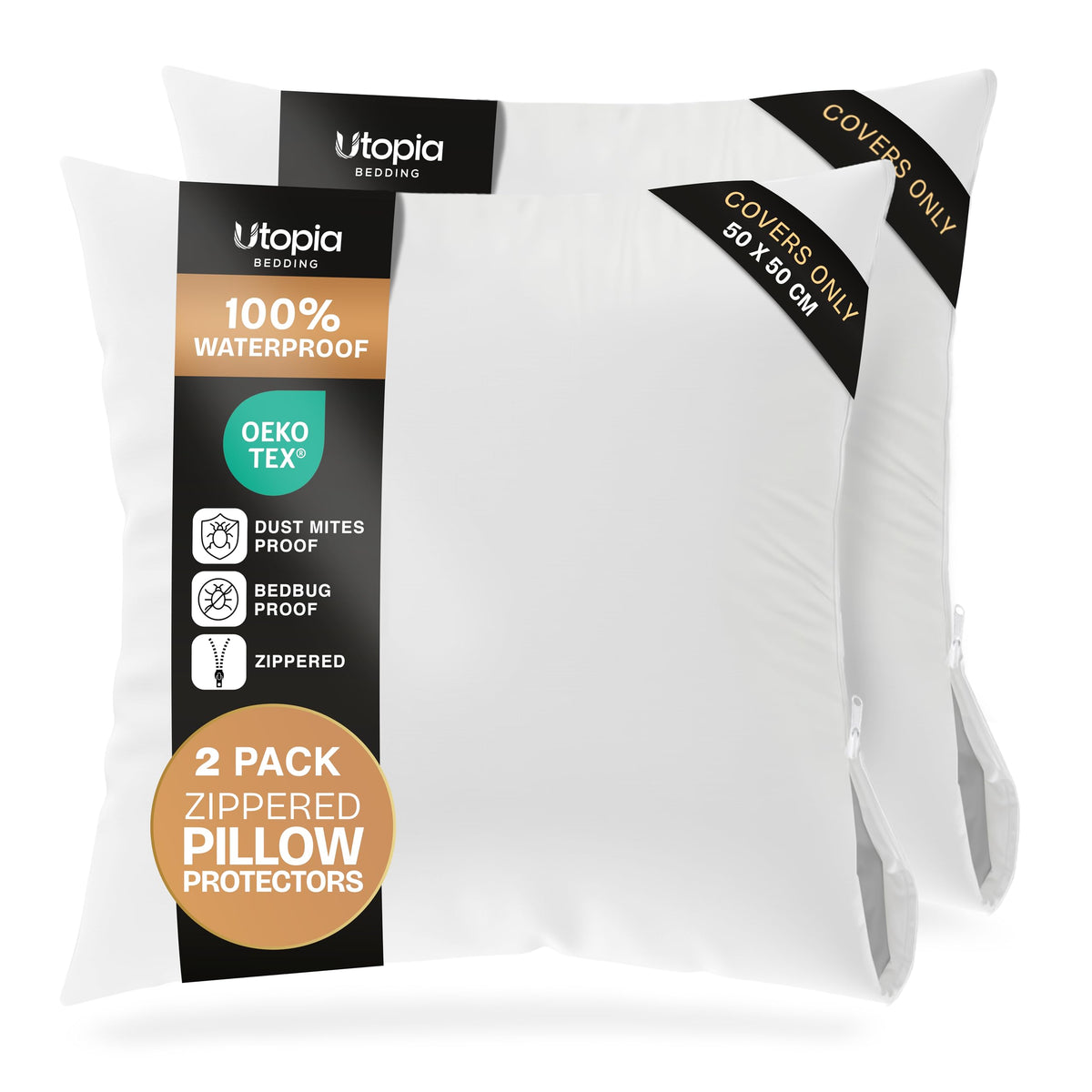Waterproof Pillow Protector Set