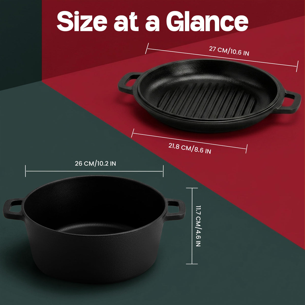 Pre-Seasoned Cast Iron Dutch Oven