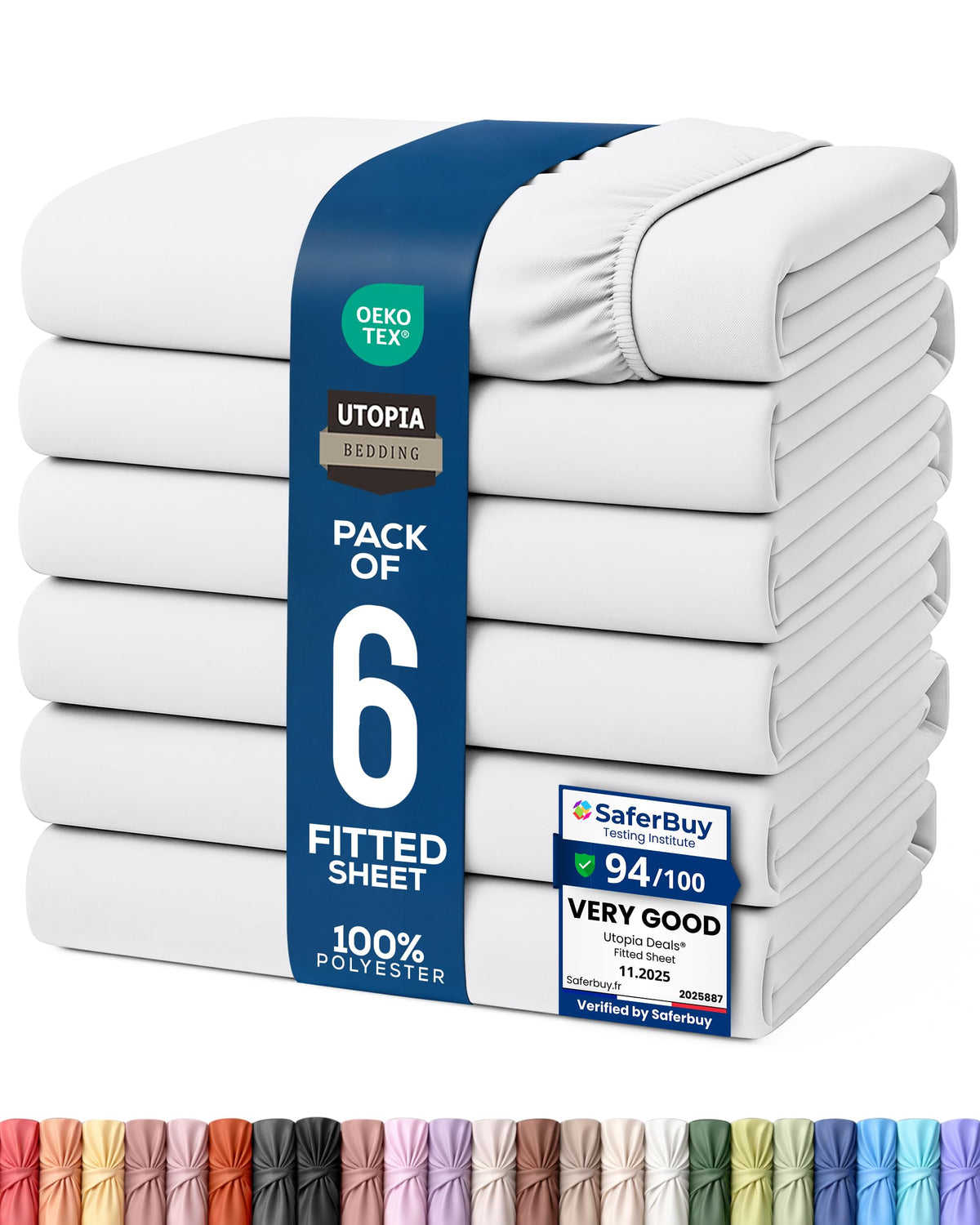 Everyday Soft Deep Fitted Sheet