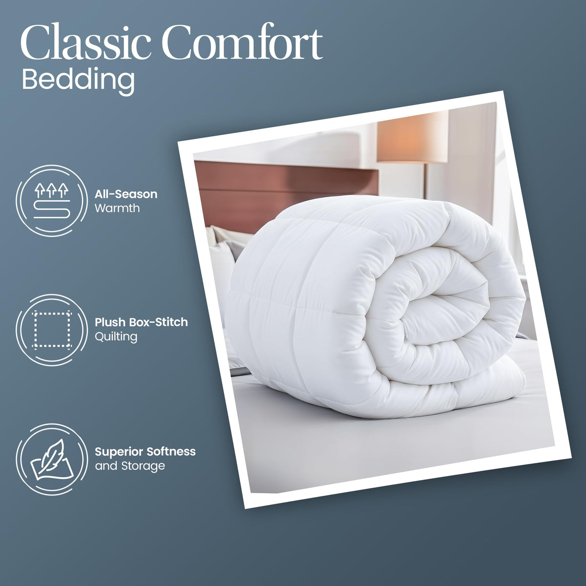 All Season Box Stitch Duvet