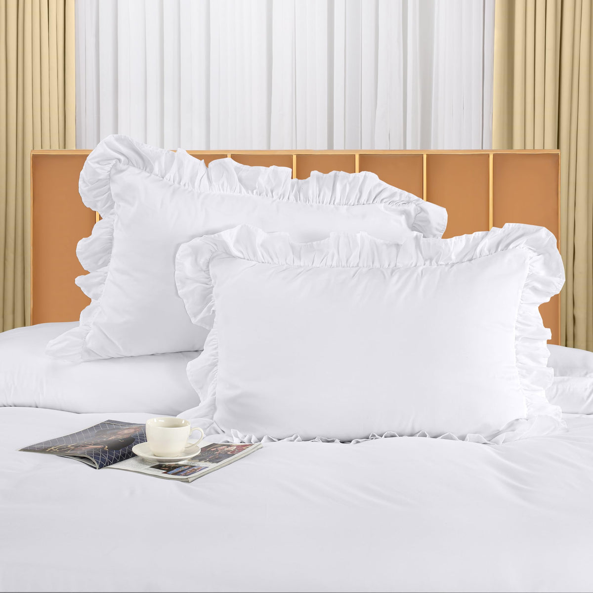 CottageCharm Ruffle Duvet Cover Set