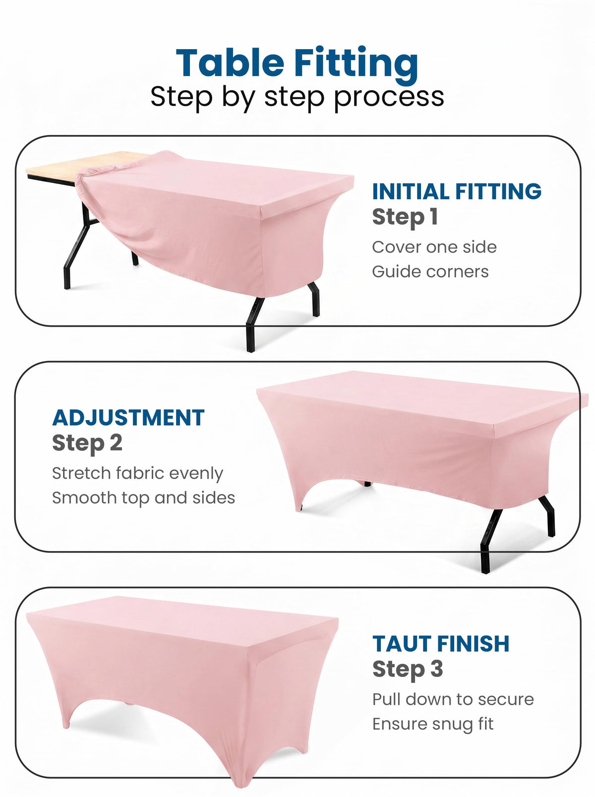 Stretchable Fitted Table Cover