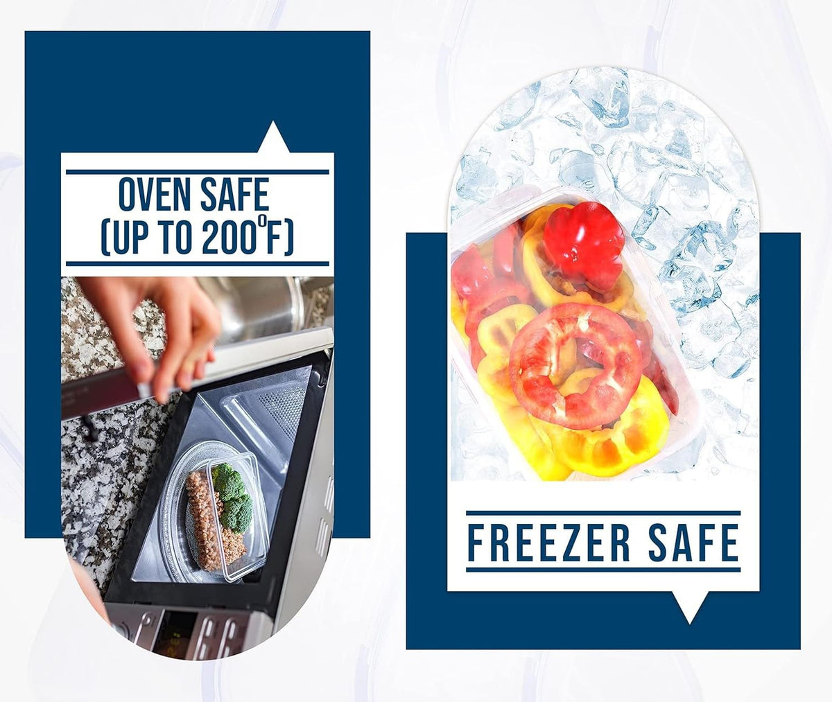 Leakproof Stackable Food Storage Containers