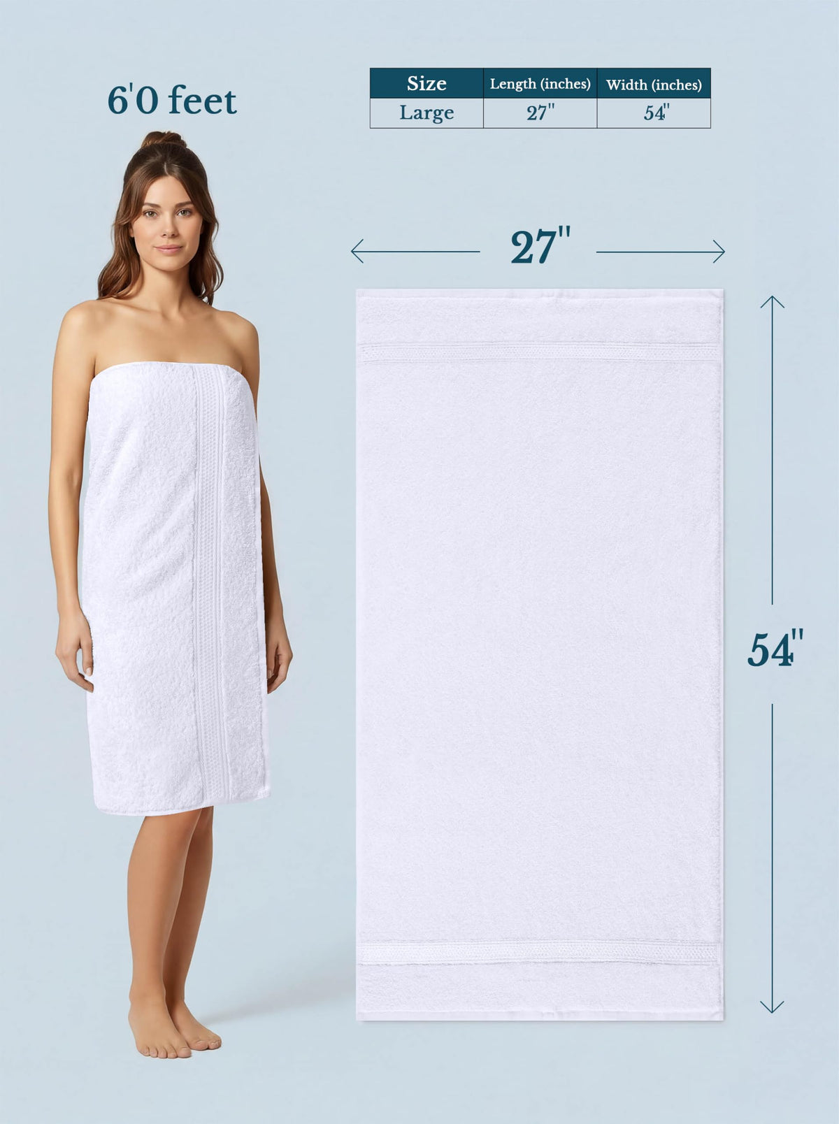 Everyday Cotton Bath Towels