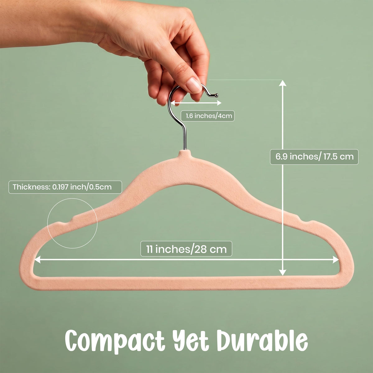 Kids' Velvet Clothes Hangers