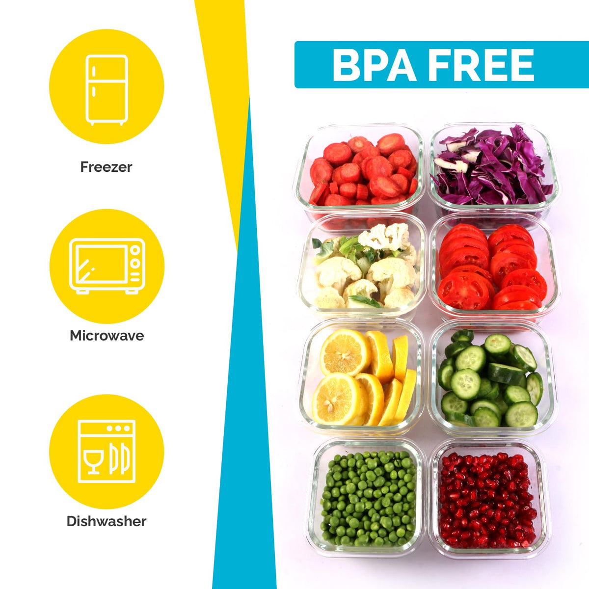 Oven Safe Glass Meal Prep Containers