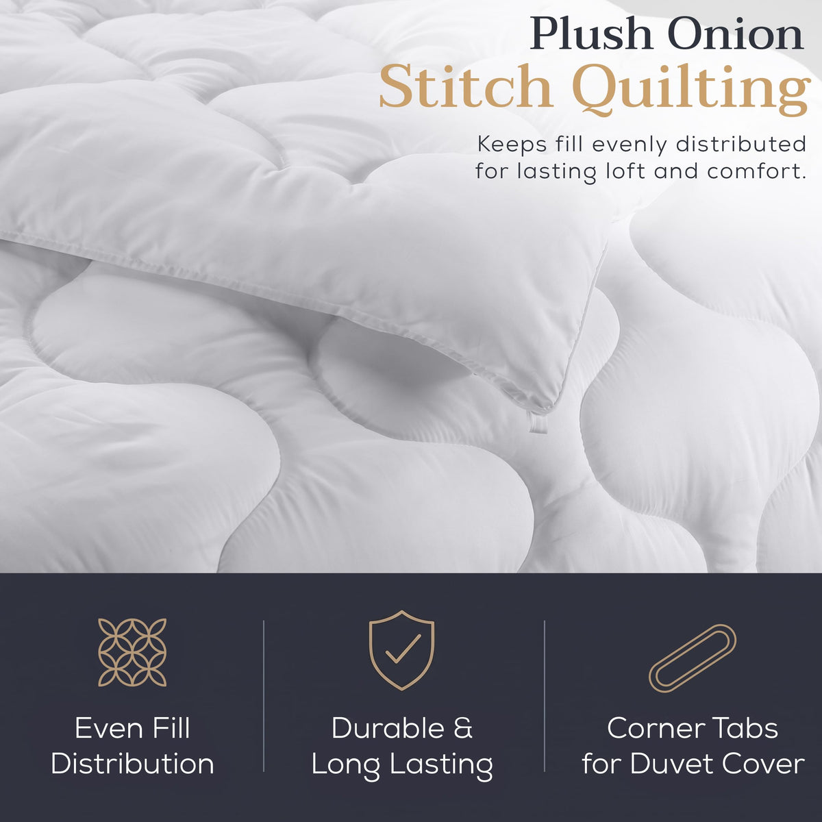 Winter Cloud-Stitched Duvet