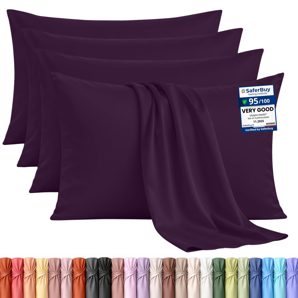 Everyday Soft Pillowcase - Pack of 12