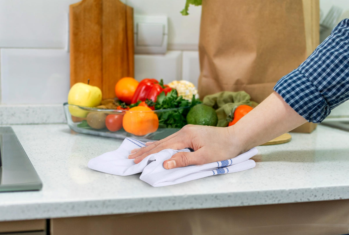 Absorbent Cotton Tea Towels