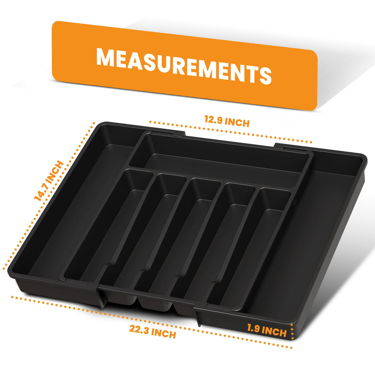 Expandable Cutlery Tray