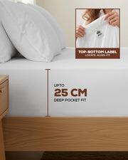 Breathable Cotton Fitted Sheet