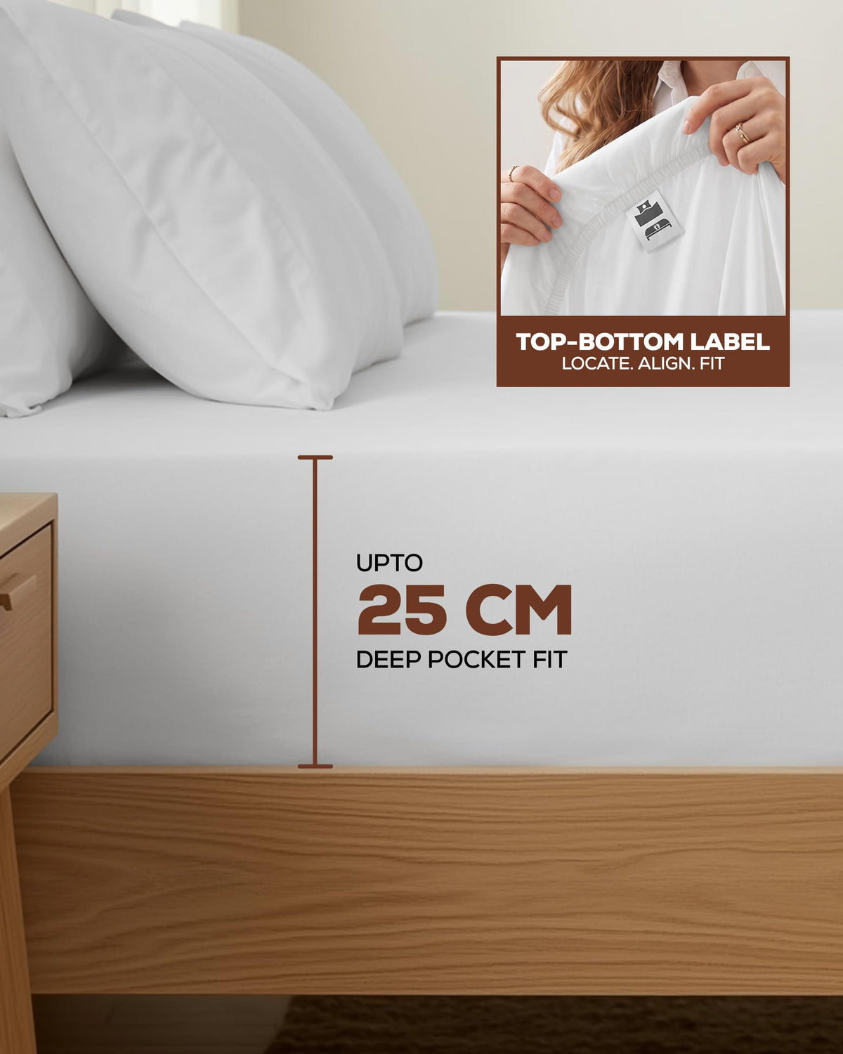 Breathable Cotton Fitted Sheet
