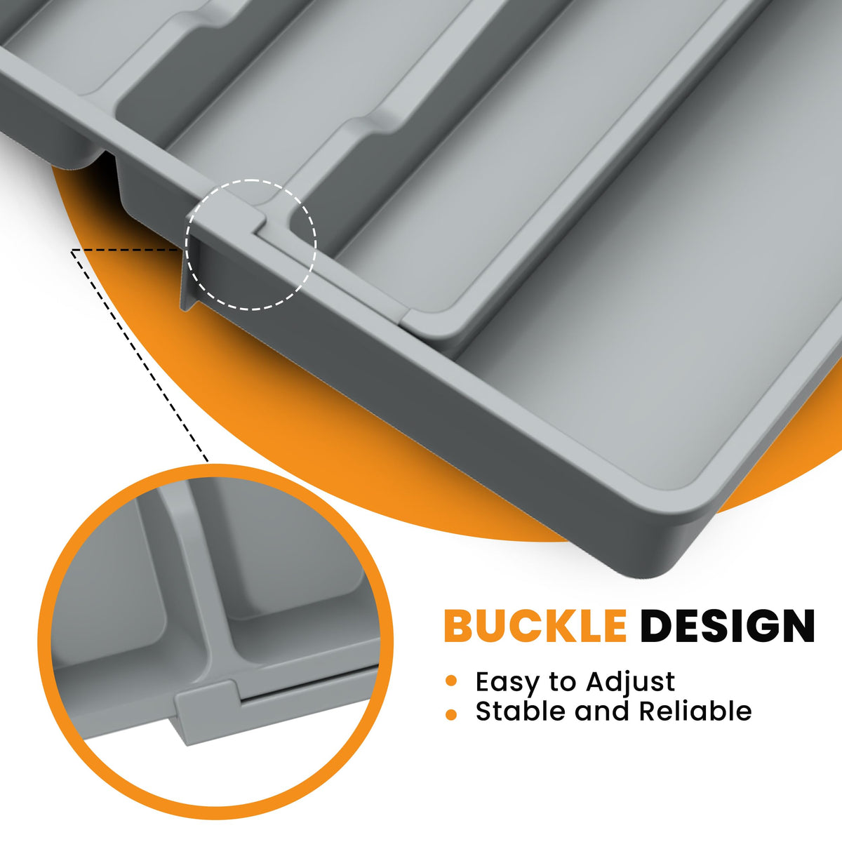 Expandable Cutlery Tray