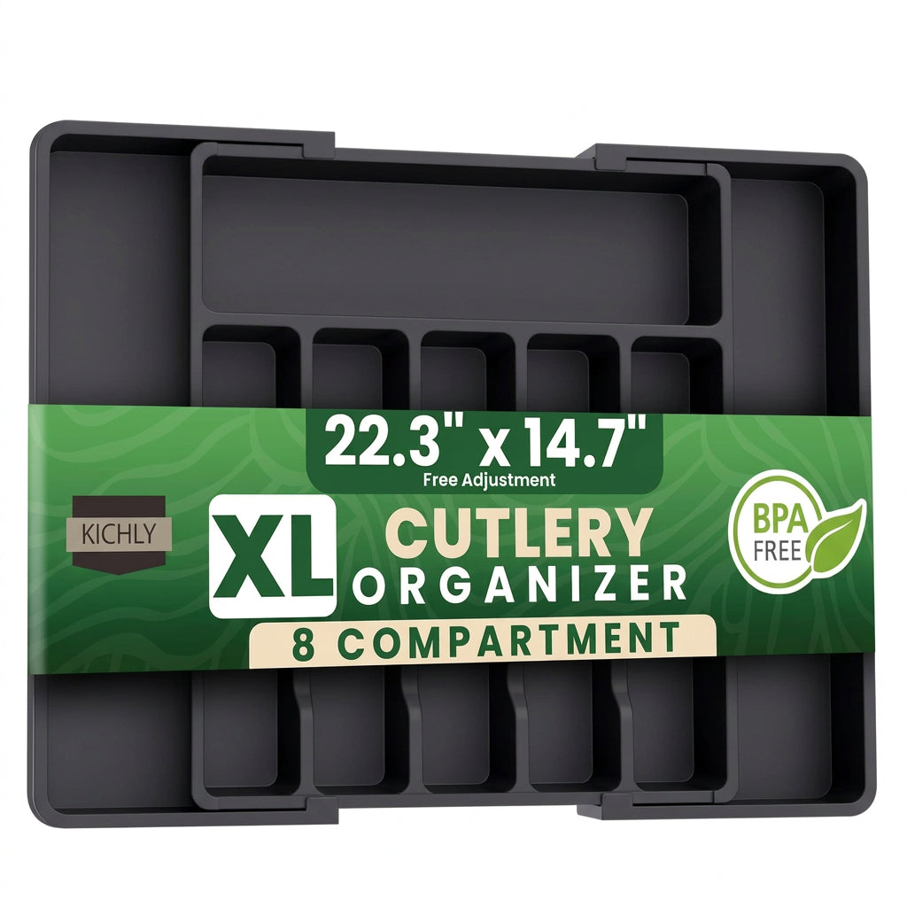 Expandable Cutlery Tray Drawer Organiser