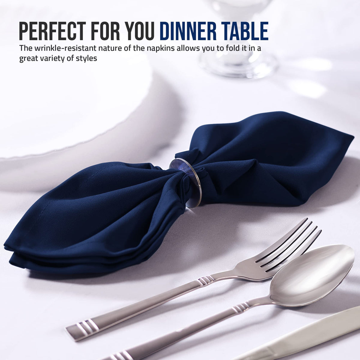 Reusable Polyester Dinner Napkins