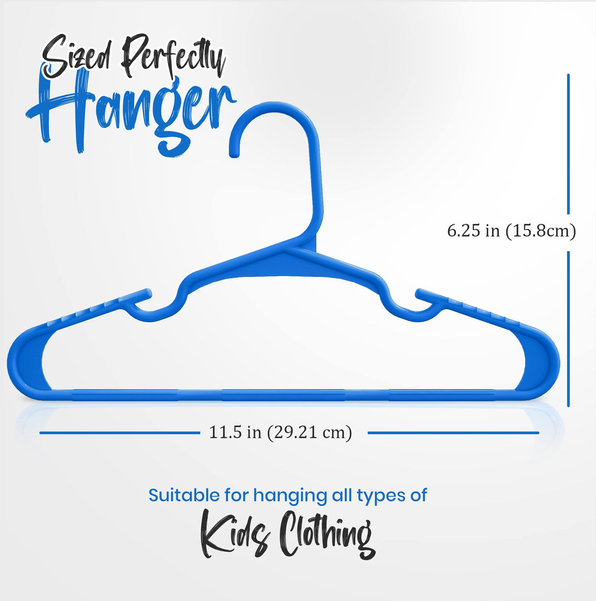 Kids' Plastic Clothes Hangers