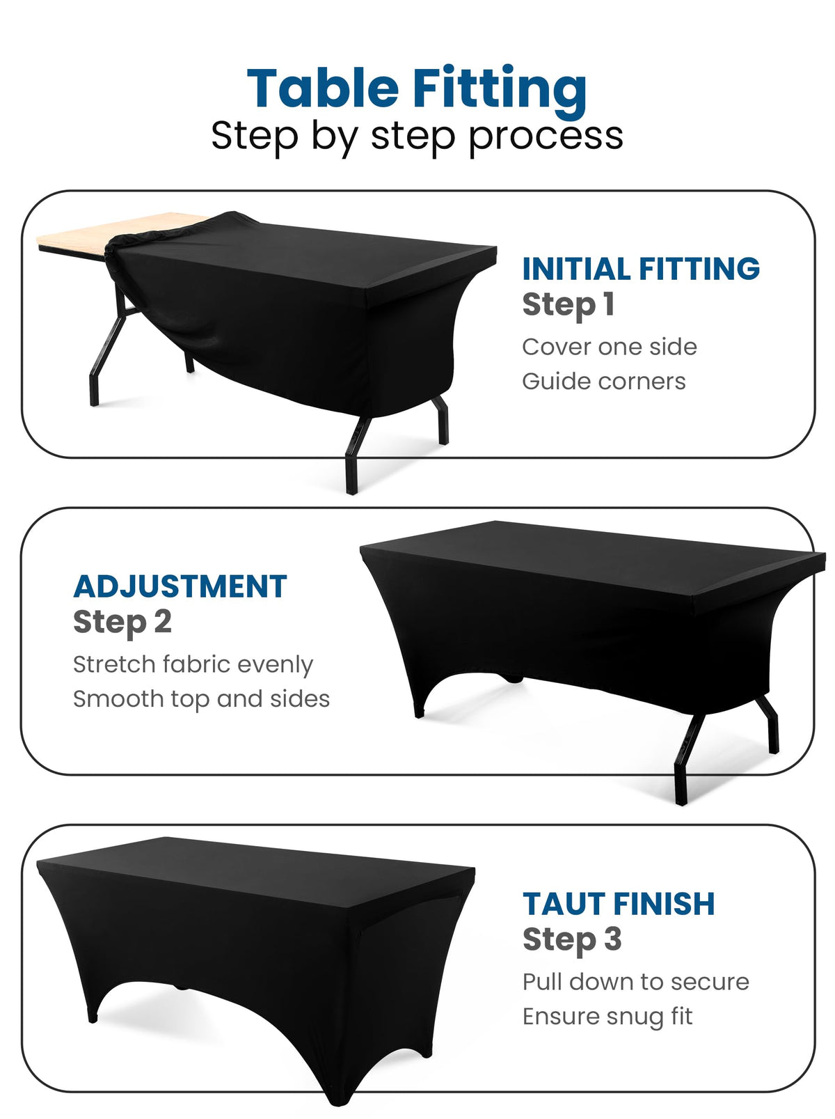 Stretchable Fitted Table Cover