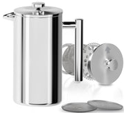 Double-Wall Stainless Steel Cafetière
