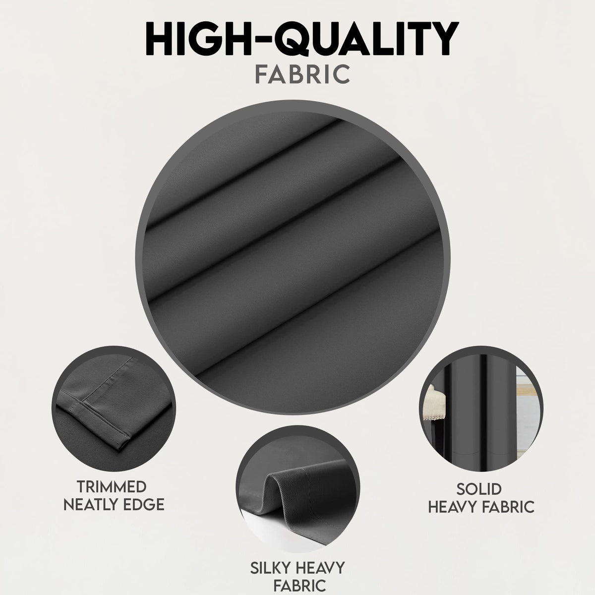 Classic Blackout Eyelet Curtains