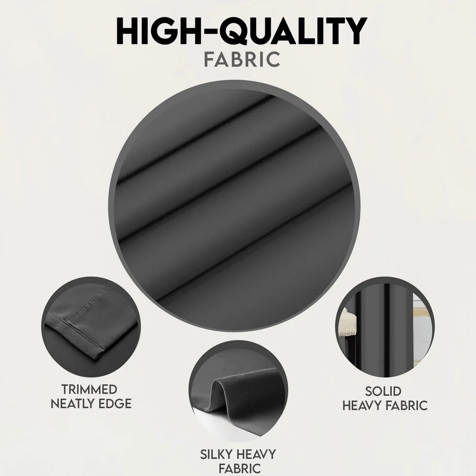 Classic Blackout Eyelet Curtains