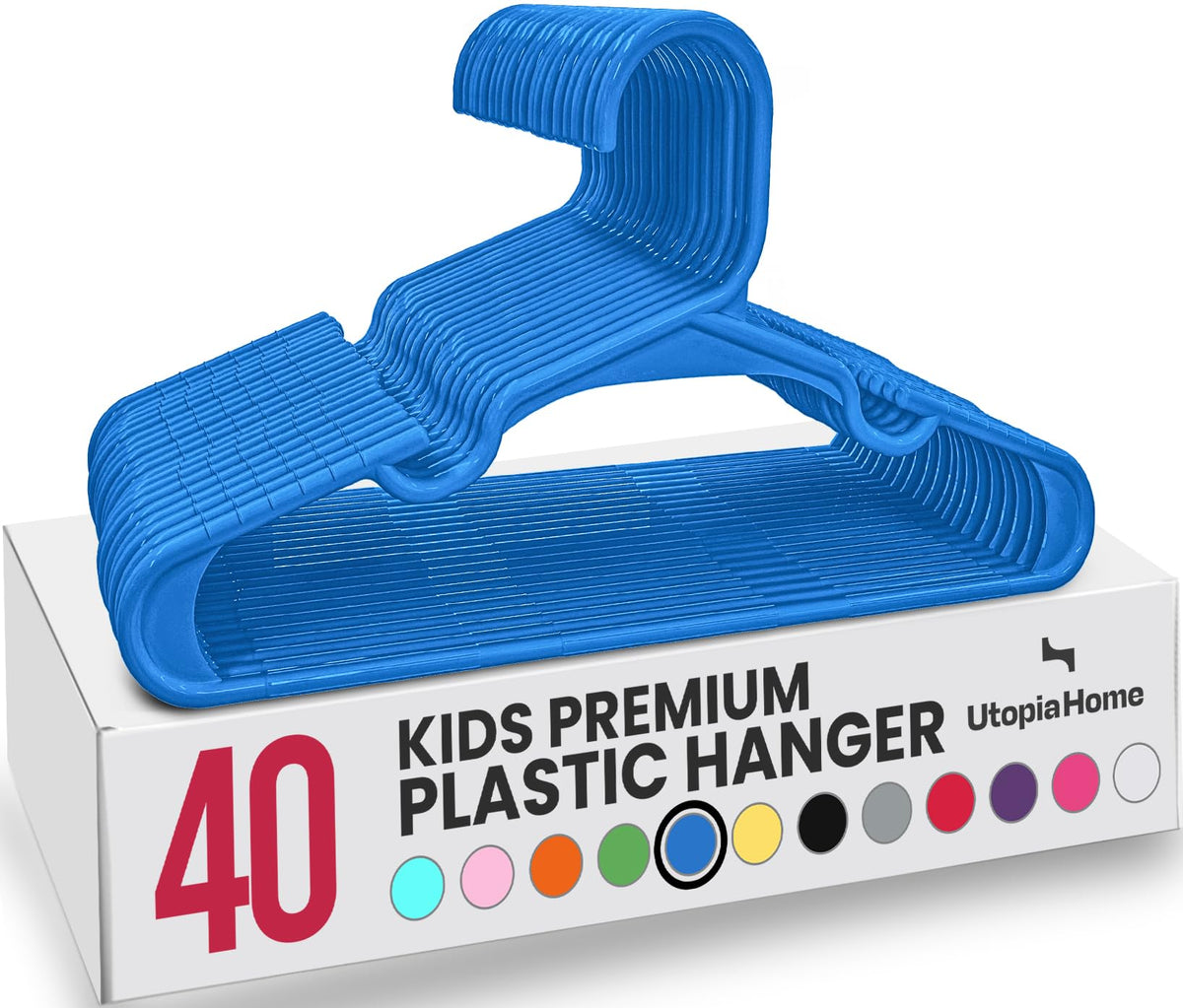 Kids' Plastic Clothes Hangers