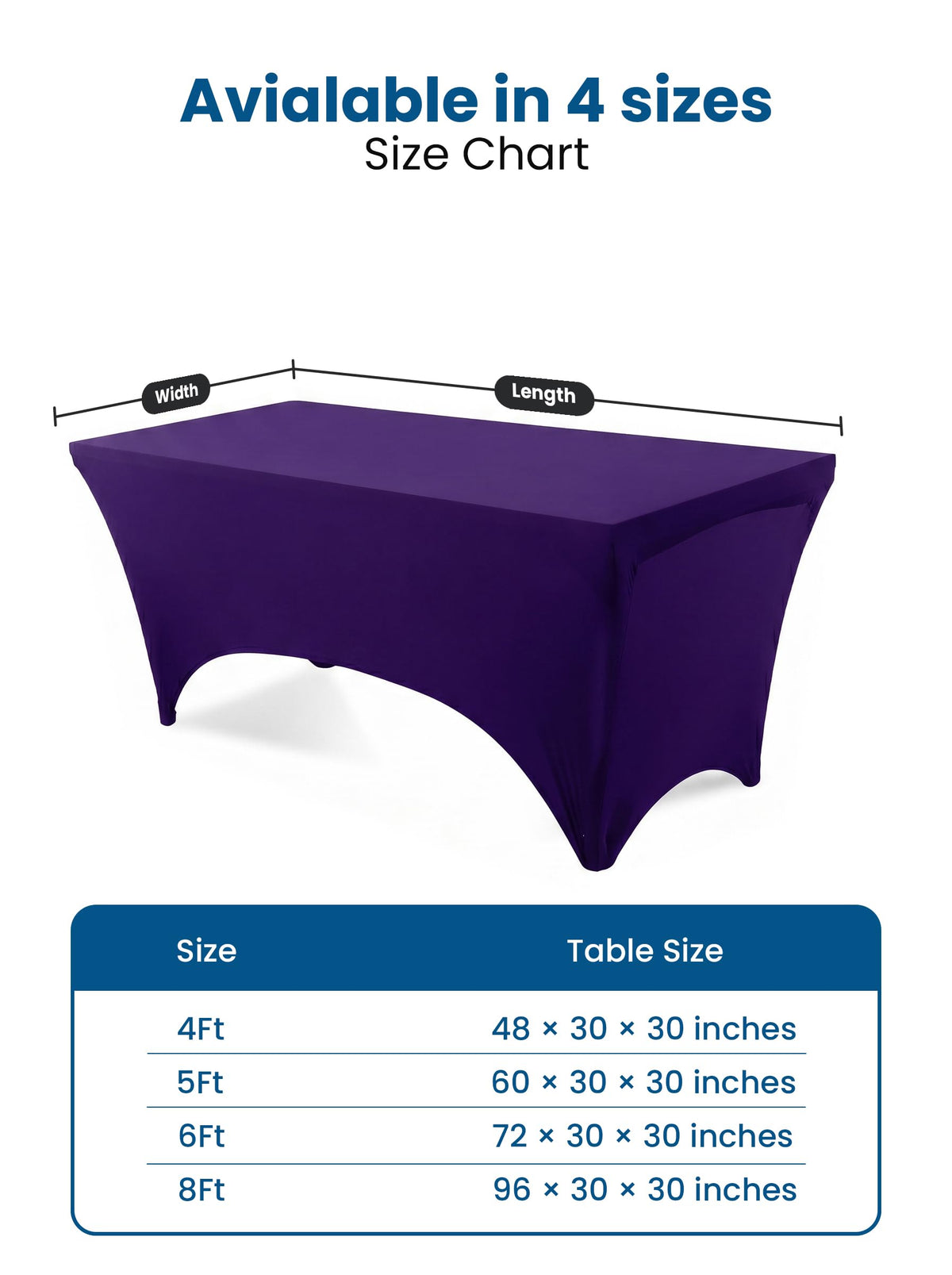Stretchable Fitted Table Cover