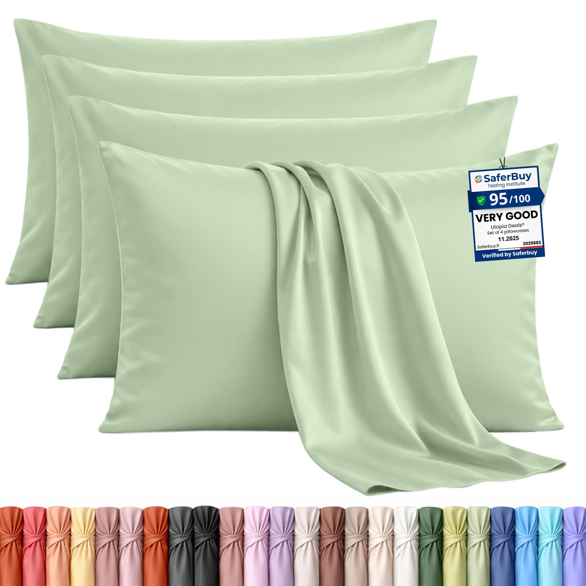 Everyday Soft Pillowcase - Pack of 12