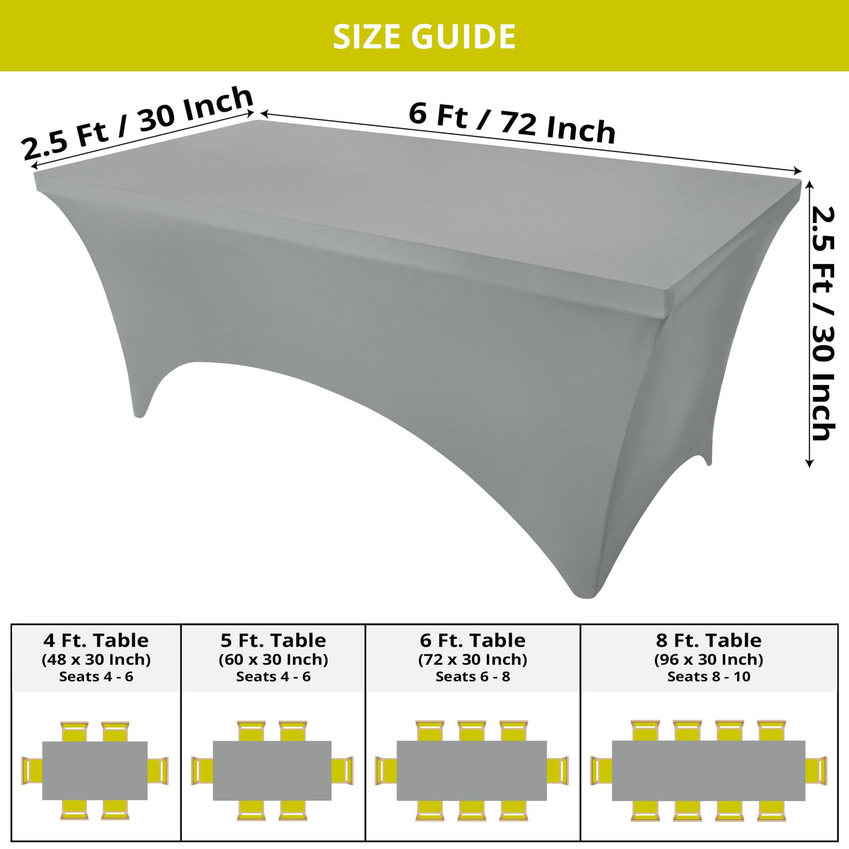 Stretchable Fitted Table Cover