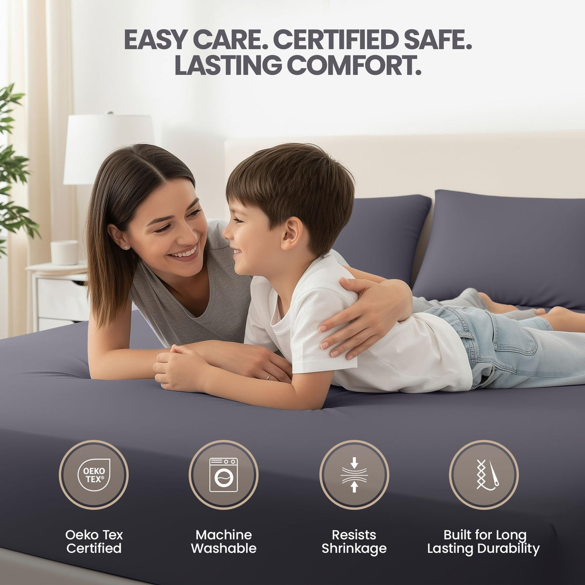 Everyday Soft Fitted Sheet - Multipack