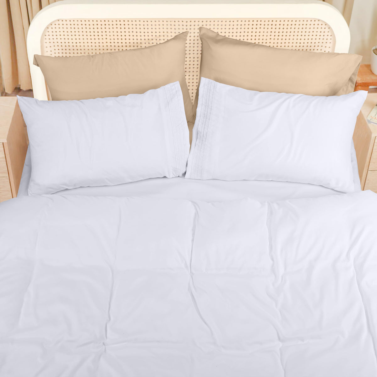 Fine Embroidery Duvet Cover Set