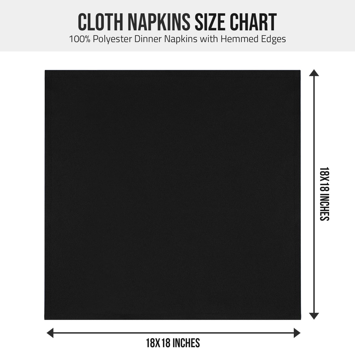 Reusable Polyester Dinner Napkins