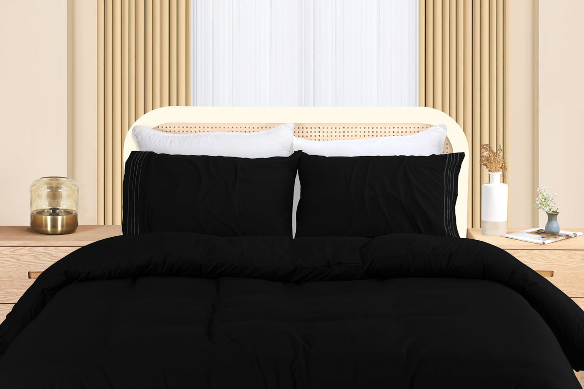 Fine Embroidery Duvet Cover Set