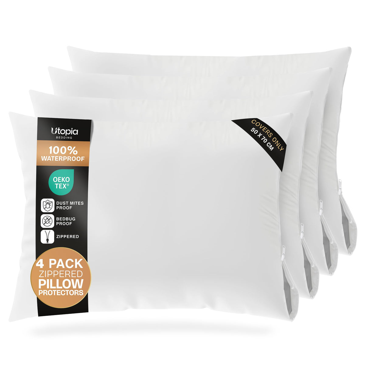 Waterproof Pillow Protector Set