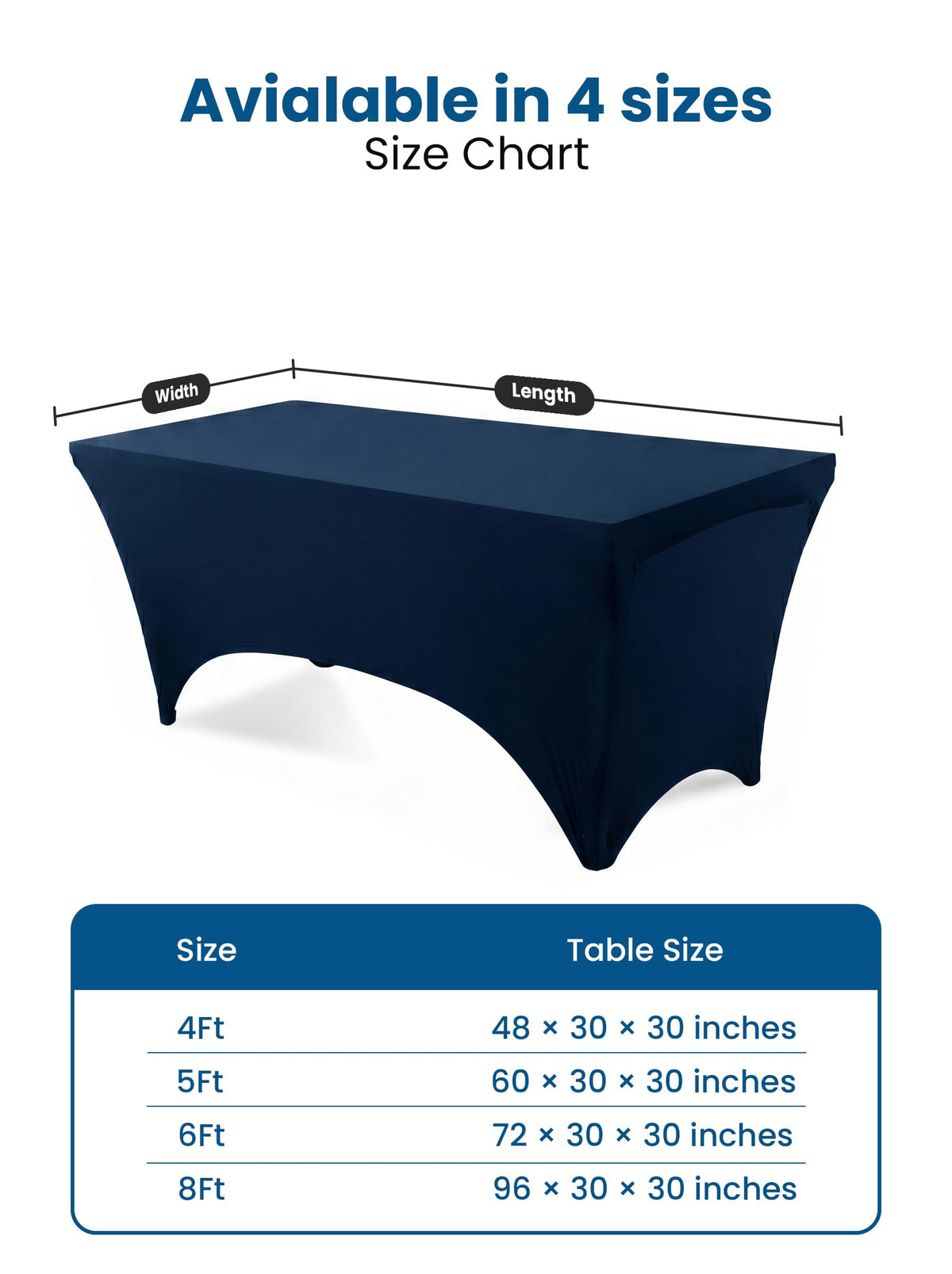Stretchable Fitted Table Cover
