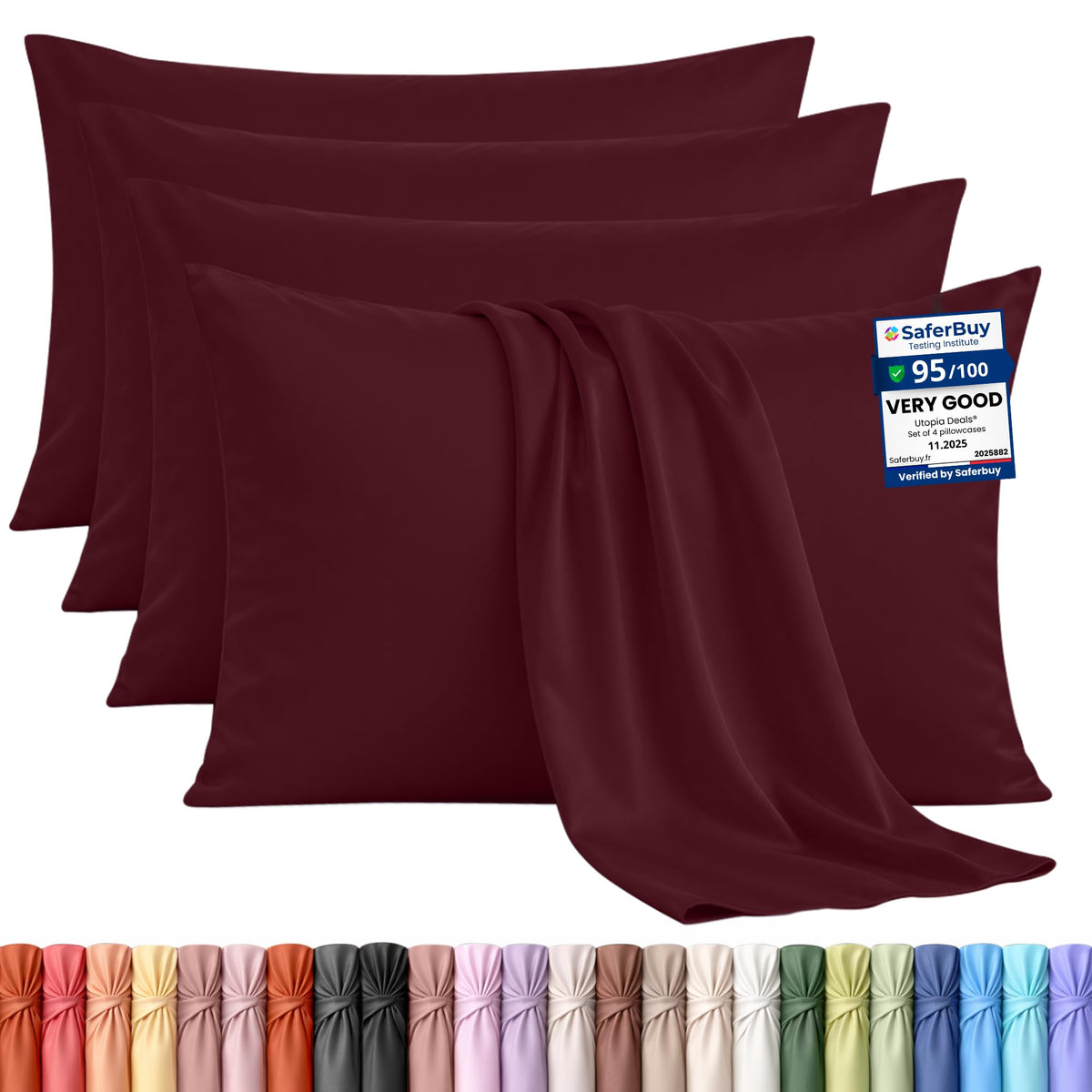 Everyday Soft Pillowcase - Pack of 12