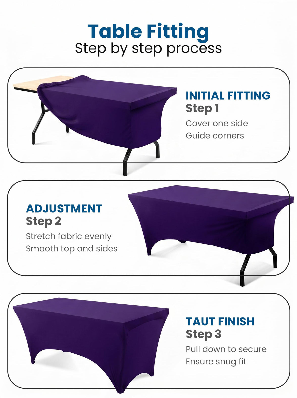 Stretchable Fitted Table Cover