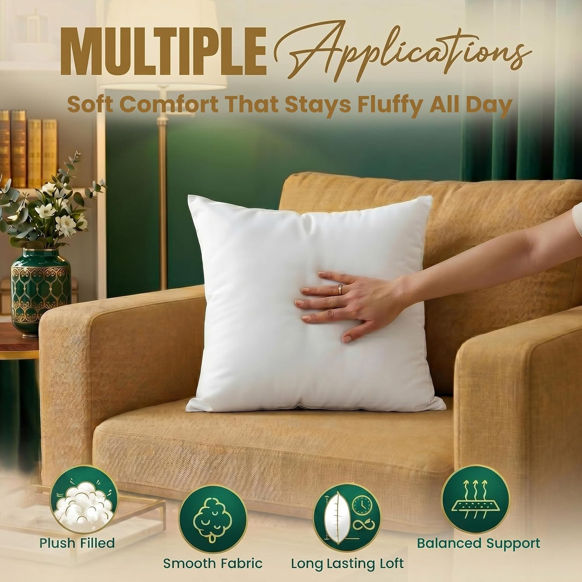 Premium Decorative Cushion Pads