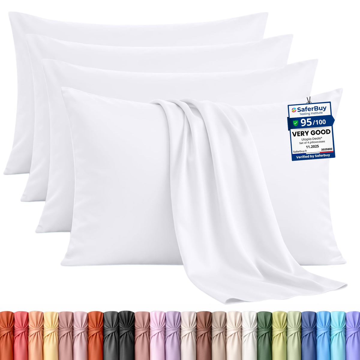 Everyday Soft Pillowcase - Pack of 12