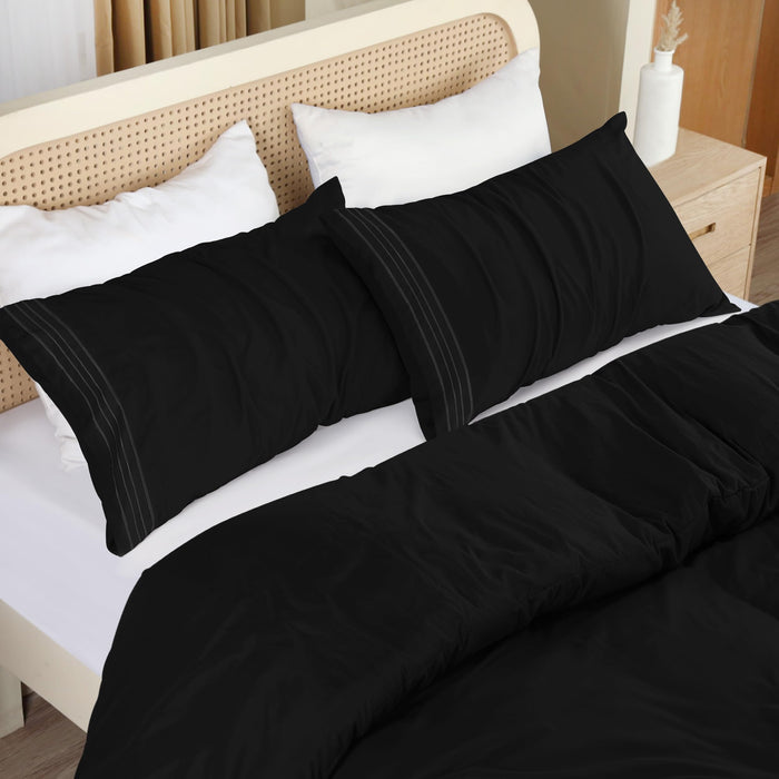 Fine Embroidery Duvet Cover Set