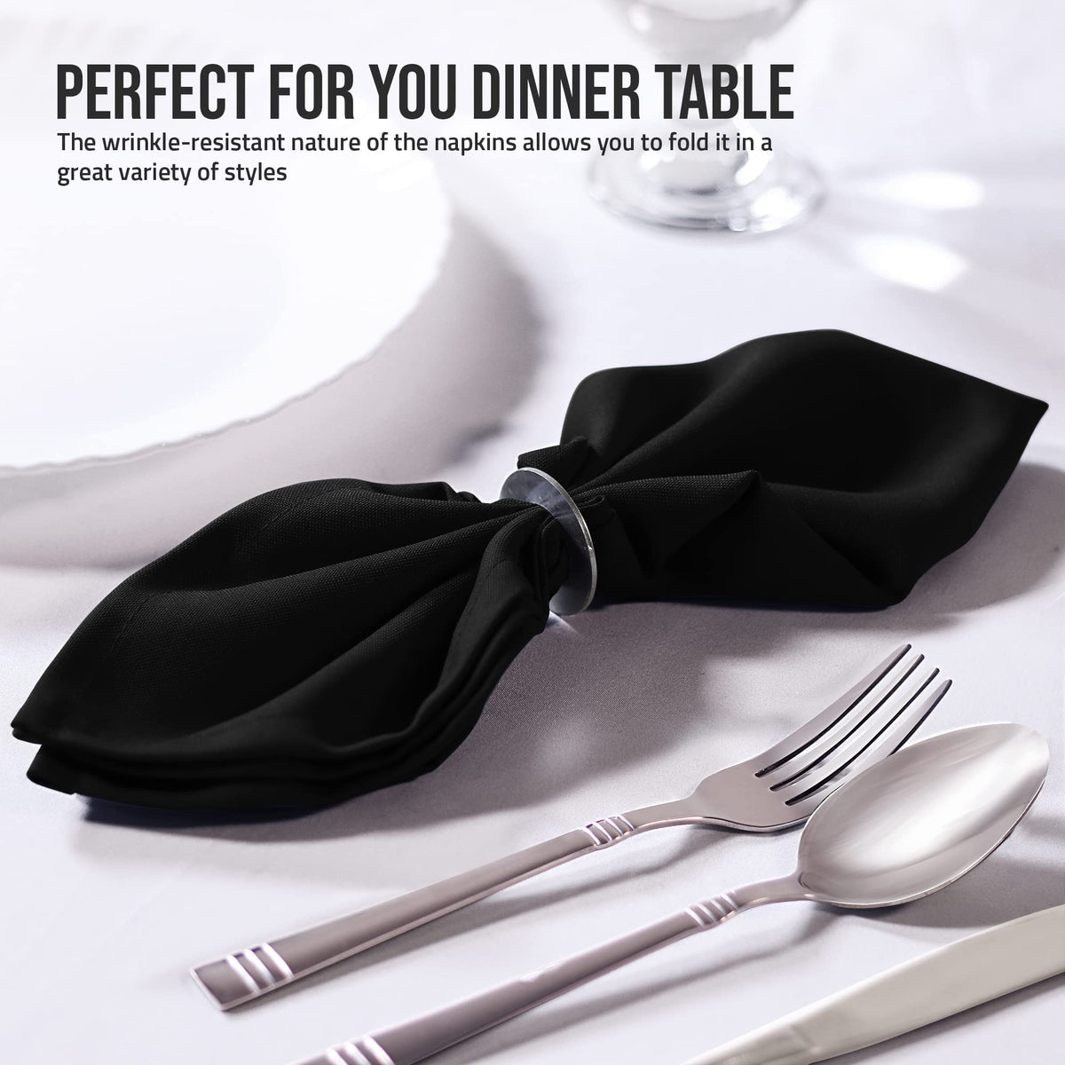 Reusable Polyester Dinner Napkins