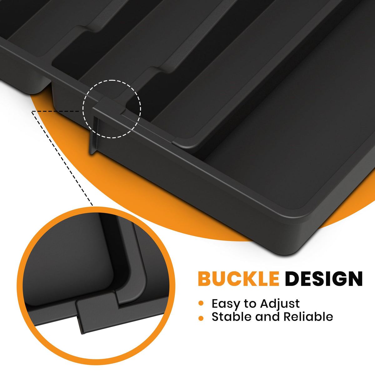 Expandable Cutlery Tray
