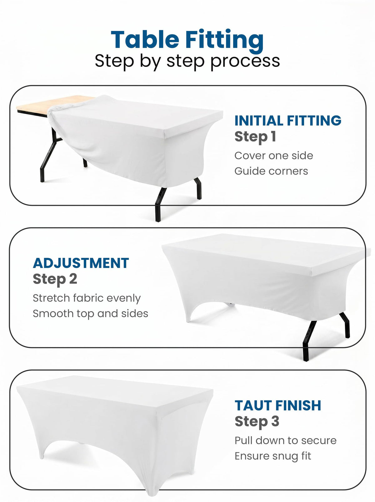 Stretchable Fitted Table Cover
