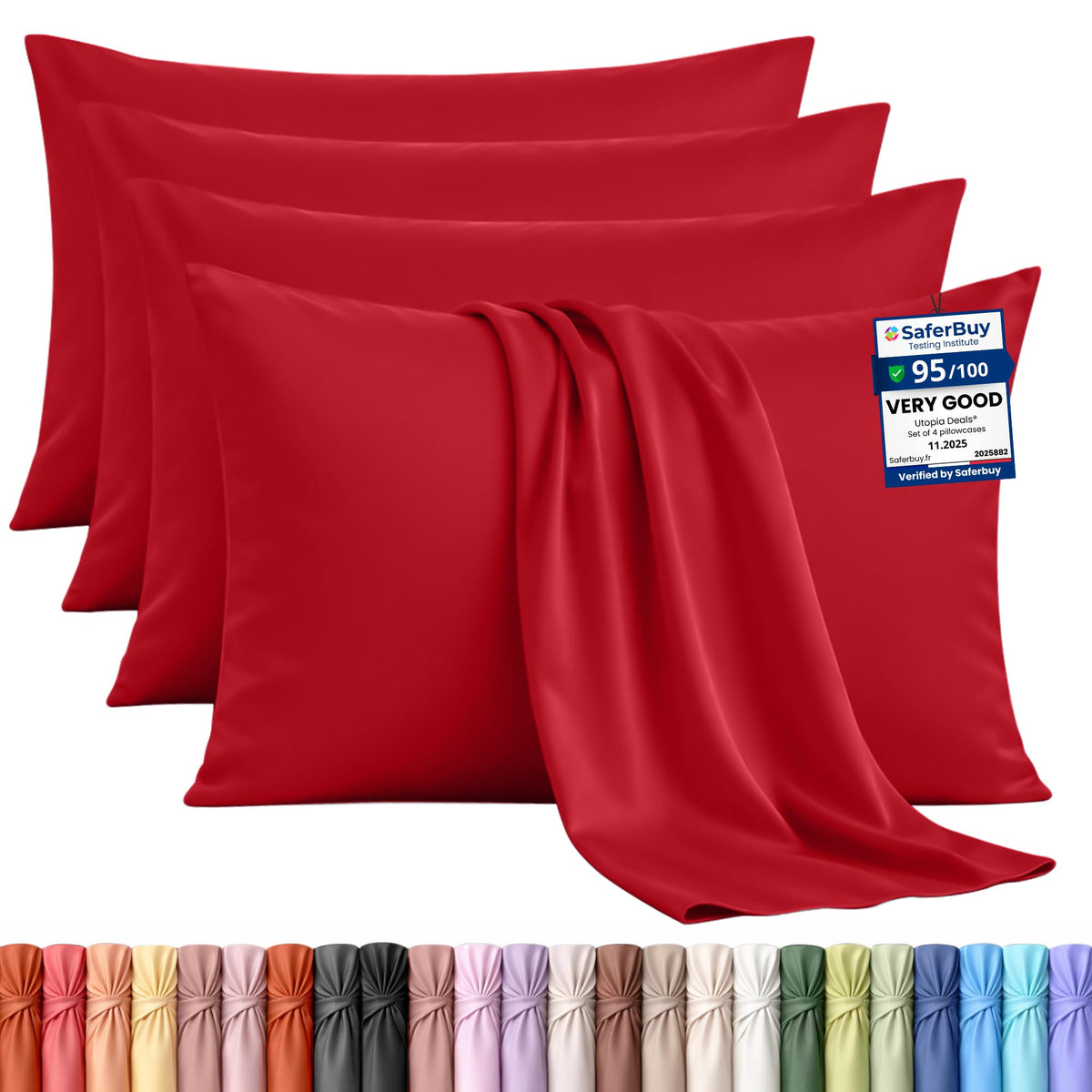 Everyday Soft Pillowcase - Pack of 12