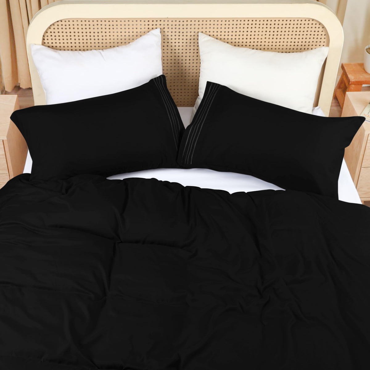 Fine Embroidery Duvet Cover Set