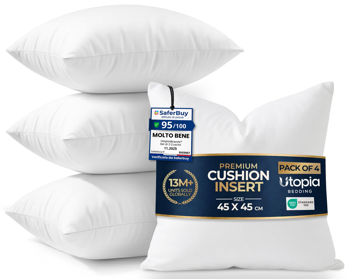 Plump Cushion Inserts - Pack of 4