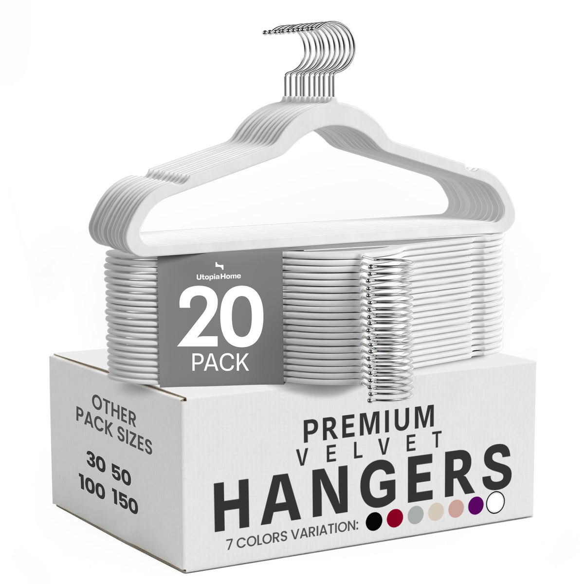 Non-Slip Velvet Clothes Hangers