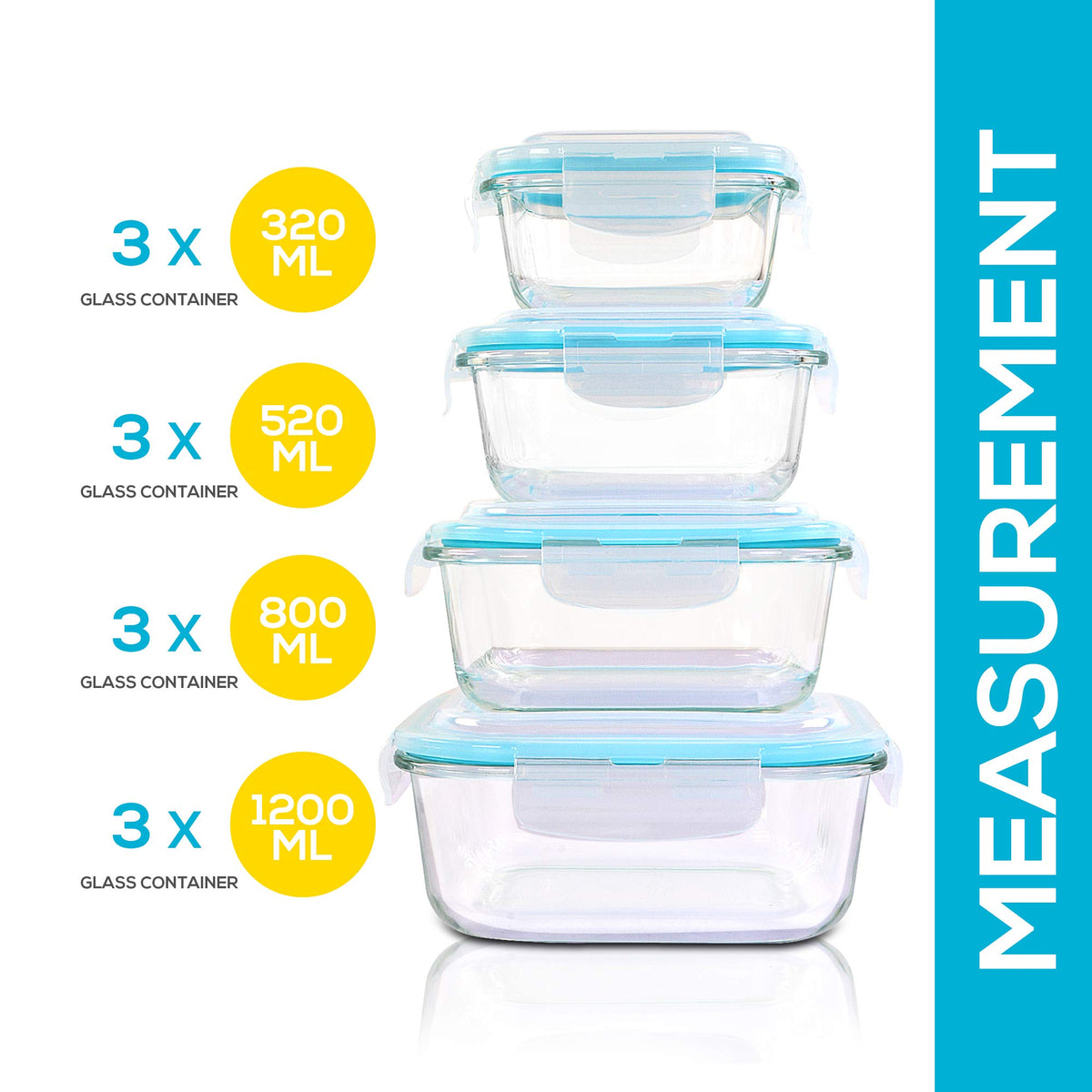 Oven Safe Glass Meal Prep Containers