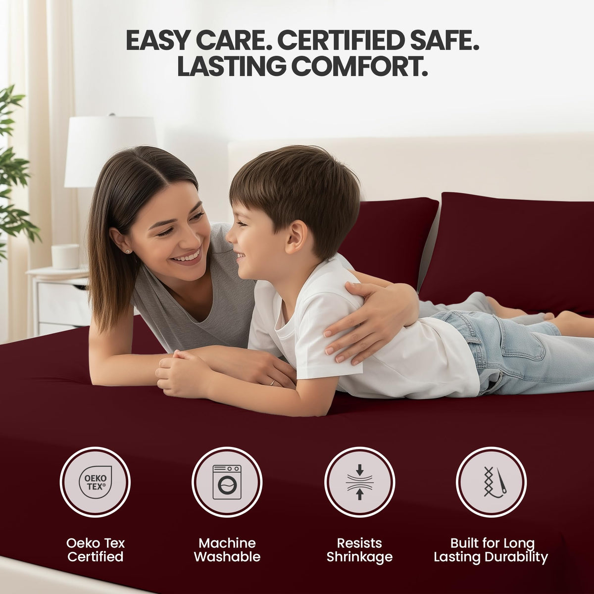 Everyday Soft Fitted Sheet - Multipack
