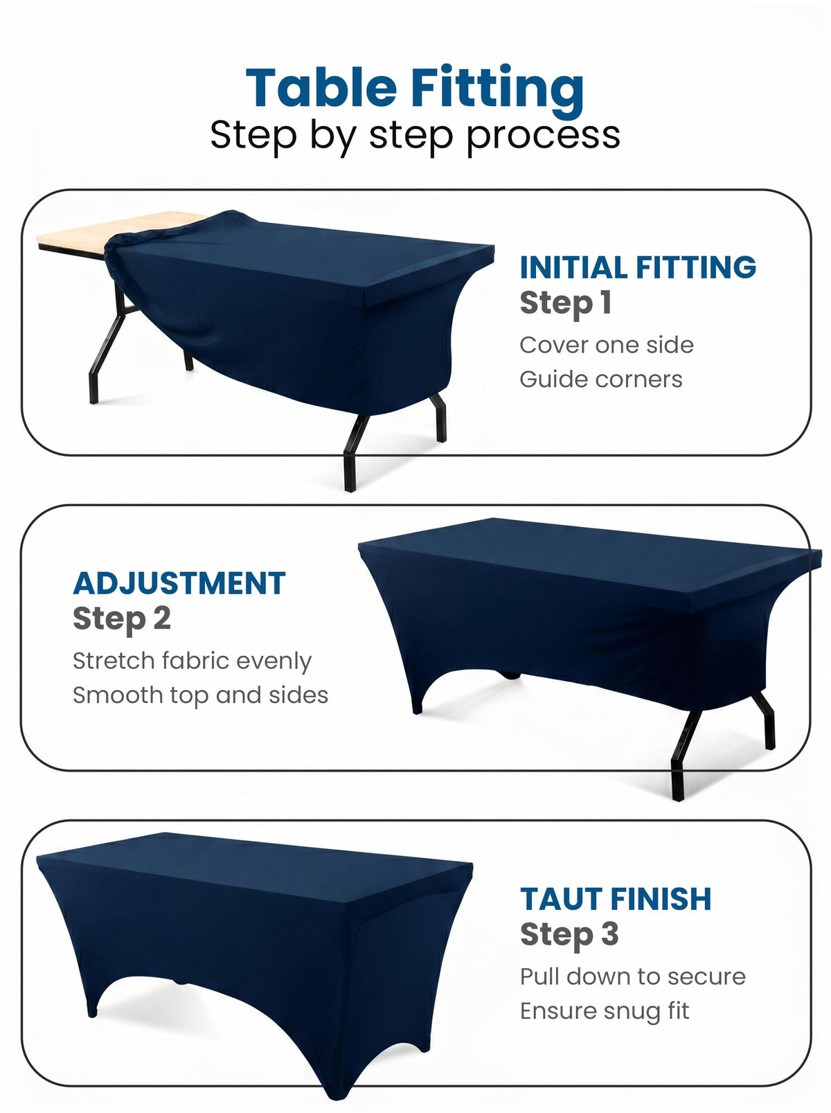 Stretchable Fitted Table Cover