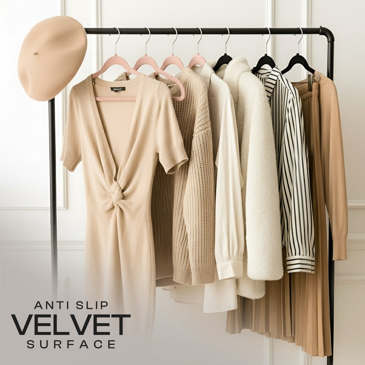 Non-Slip Velvet Clothes Hangers